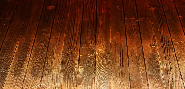 Perspective Wooden Floor Texture Brown Old — Stock Photo, Image