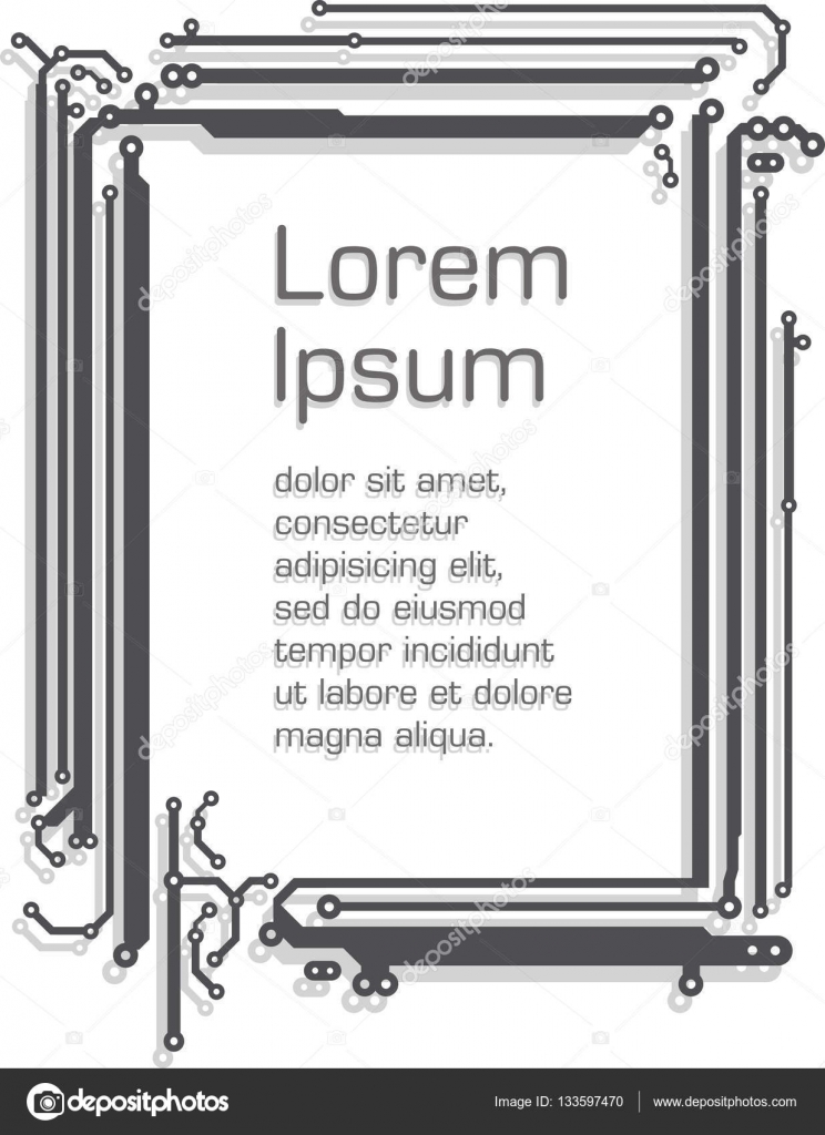 Decorative technique frame ⬇ Vector Image by © antonshpak Vector