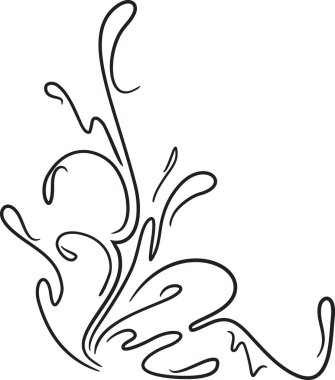 süs çiçek köşe. 