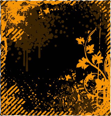 çerçeve çiçek arka plan