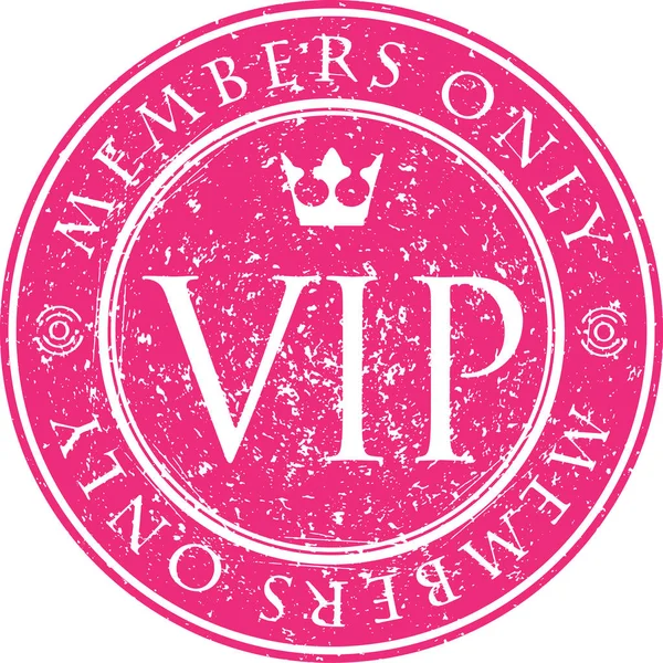 VIP. Membres seulement . — Image vectorielle