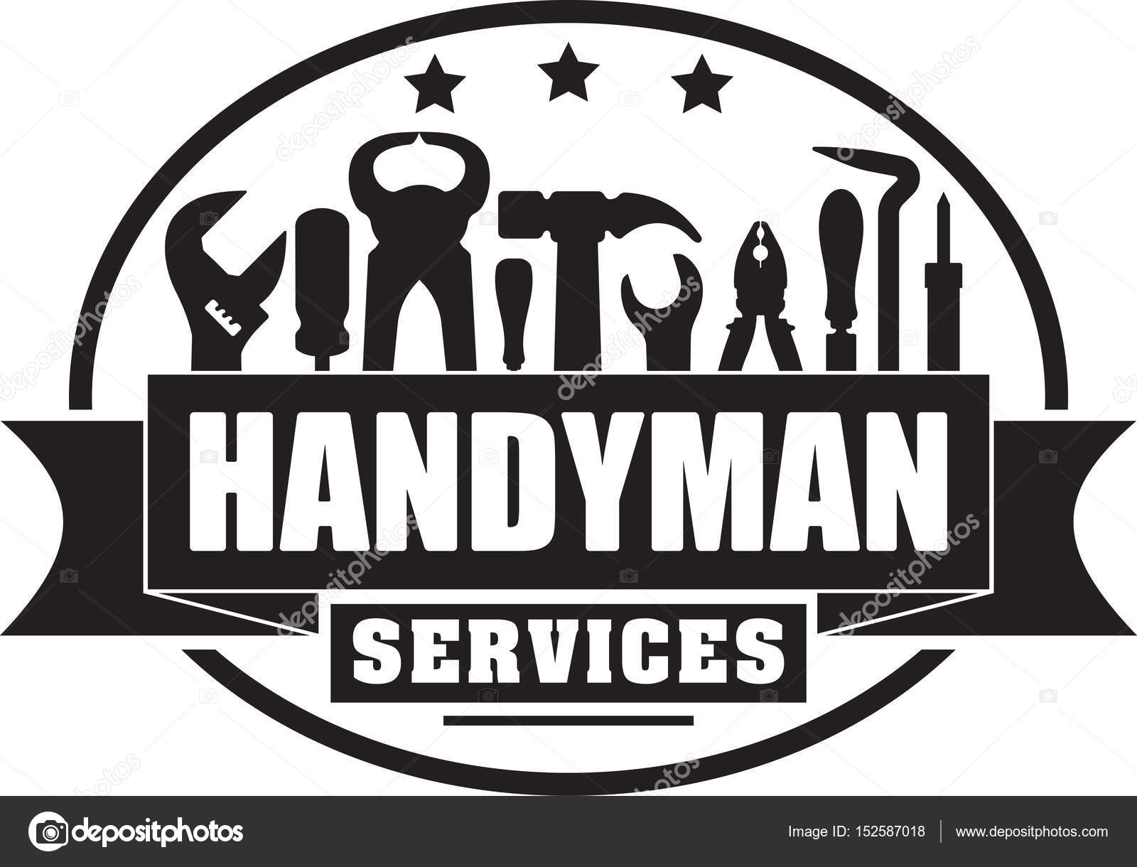 ᐈ Handy Man Logo Stock Icon Royalty Free Handyman Logo Images Download On Depositphotos