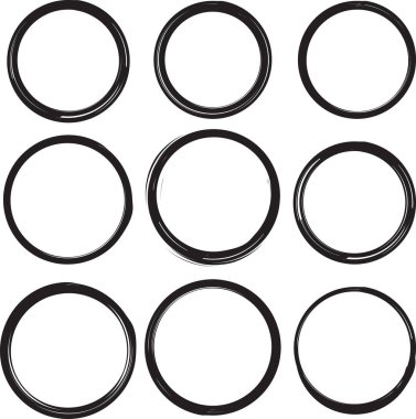 lastik pullar için şablonlar