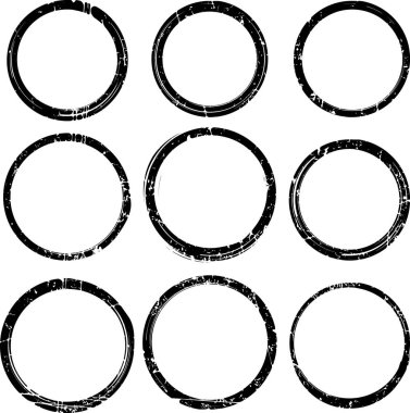  lastik pullar için şablonlar