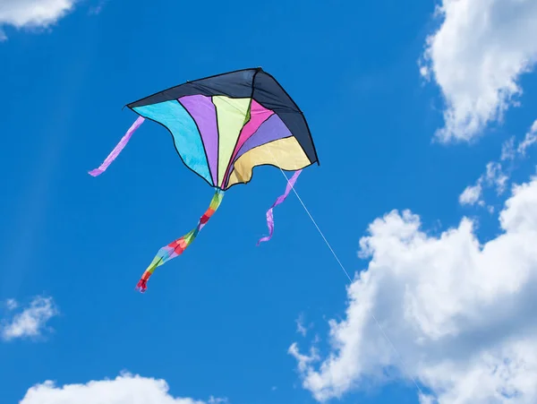 Drak létající na obloze — Stock fotografie