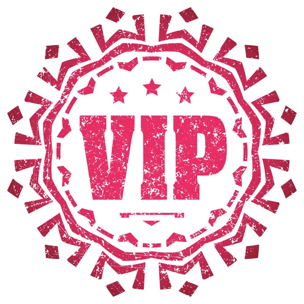 Grunge stijl teken VIP-stempel — Stockvector