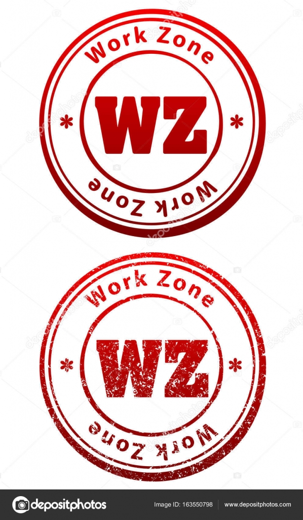 Pair of red rubber stamps Stock Vector by ©antonshpak 163550798