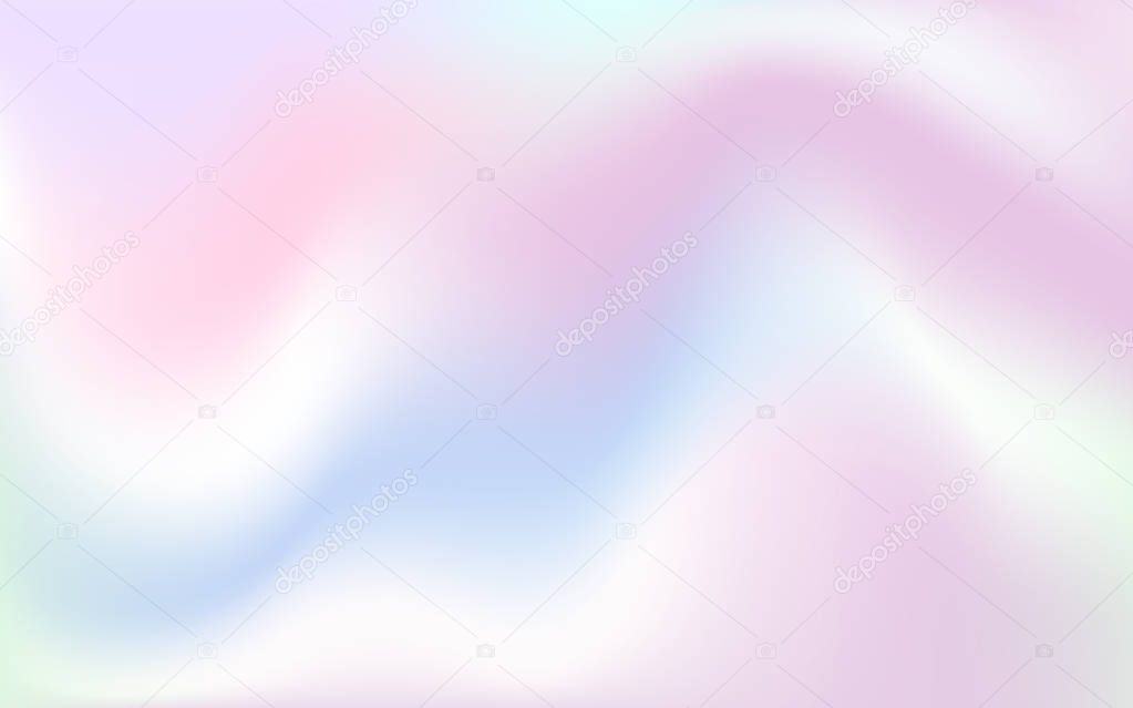 Abstract holographic background, colorful texture in bright colors for your design: backdrop, web, gift card, cover, book, print, application. Vector illustration