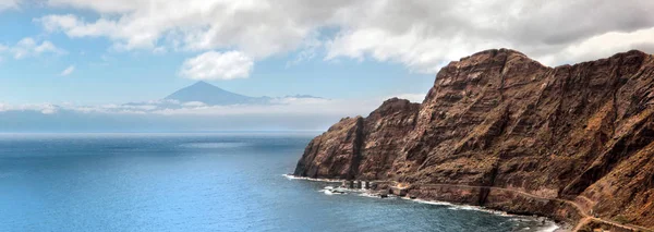 Een geweldige landschap van La Gomera, één van de Canarische eilanden — Stockfoto