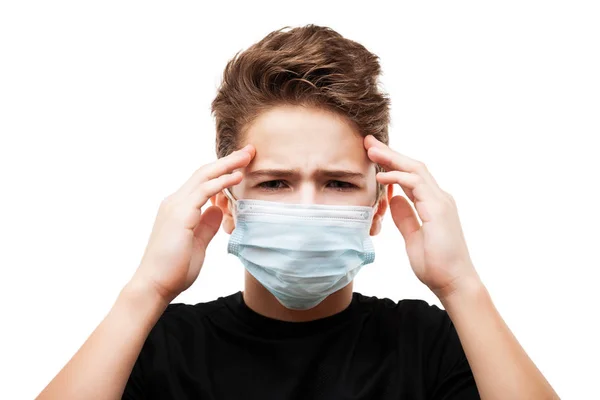 Human Population Virus Infection Flu Disease Prevention Industrial Exhaust Emissions — Stock Photo, Image