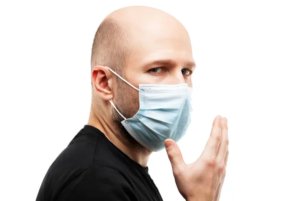 Human Population Virus Infection Flu Disease Prevention Industrial Exhaust Emissions — Stock Photo, Image