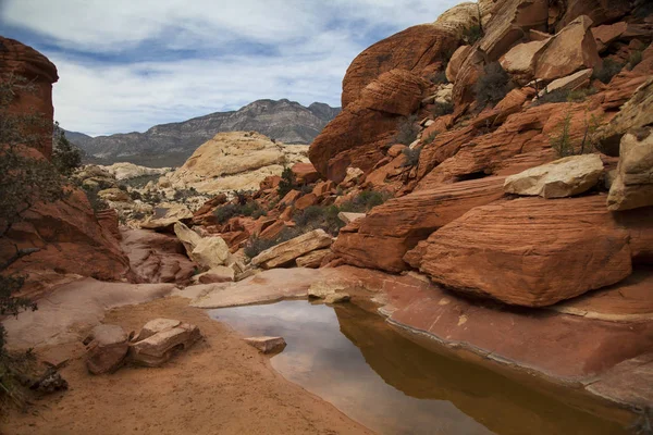 Red Rock Canyon, National Park. — Stockfoto