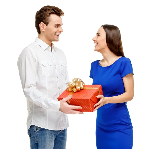 Happy couple on Valentines day Stock Picture