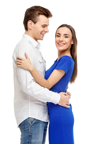 Happy couple on Valentines day — Stock Photo, Image