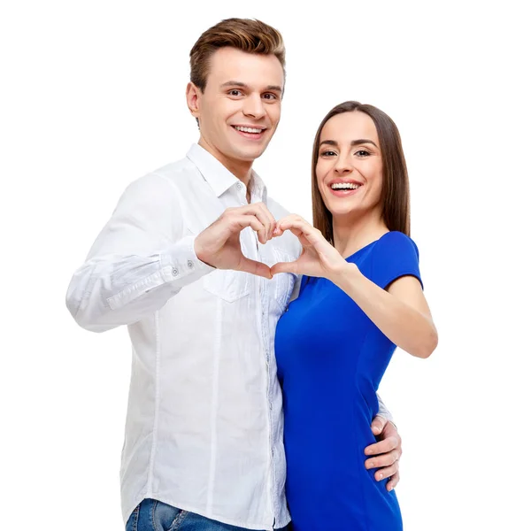 Happy couple on Valentines day — Stock Photo, Image