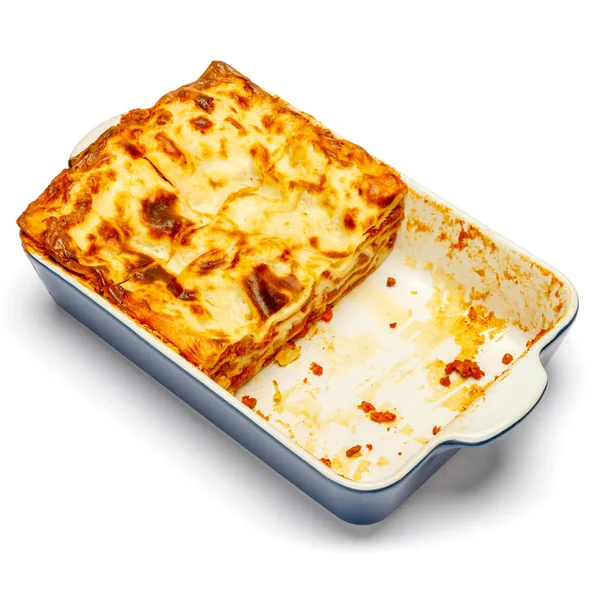 Lasagne in Auflaufform — Stockfoto