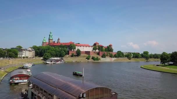 Cracovia video del casco antiguo — Vídeo de stock