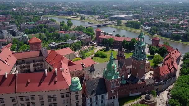 Cracóvia velha cidade vídeo — Vídeo de Stock