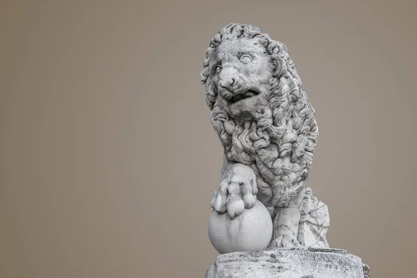 Estátua antiga em Florença Toscana, Itália — Fotografia de Stock