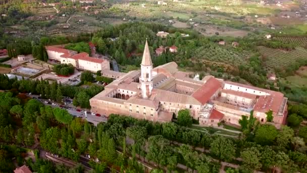 Veduta aerea di Perugia Toscana Italia — Video Stock