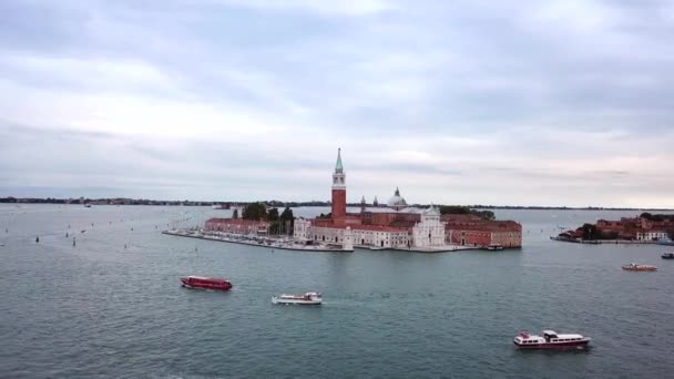 Vidéo par drone - Vue aérienne de Venise Italie — Video