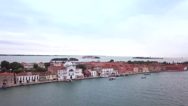 Drone video - Vista aérea de Venecia Italia — Vídeos de Stock
