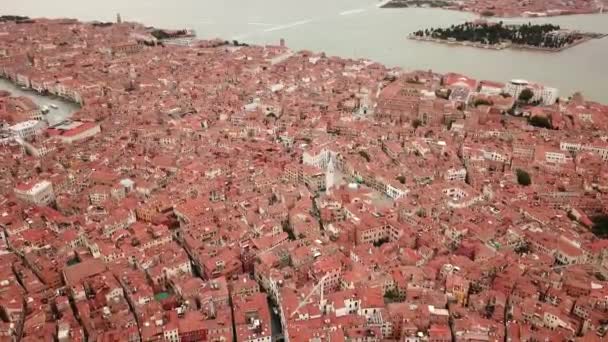 Drone video - Vista aérea de Venecia Italia — Vídeos de Stock