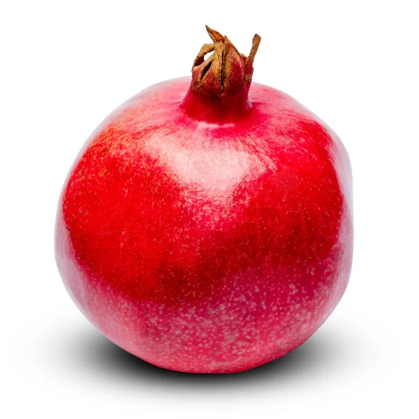 Pomegranate isolated on white. clipping path — Stock Photo, Image