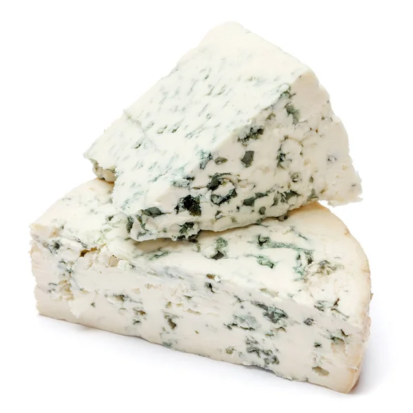 Blue cheese on a white background — Stock Photo, Image