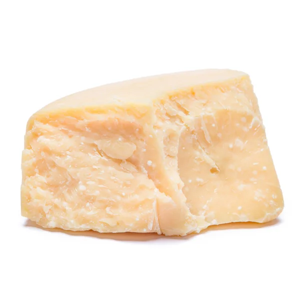 Trozo de queso parmesano o queso parmesano — Foto de Stock