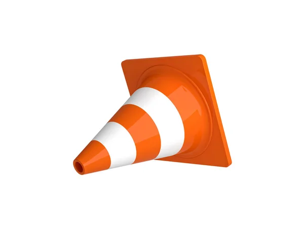 Verkeer 3d cone — Stockfoto