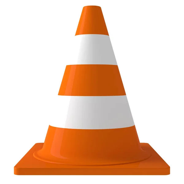 Traffic cone 3d — Stock Photo, Image