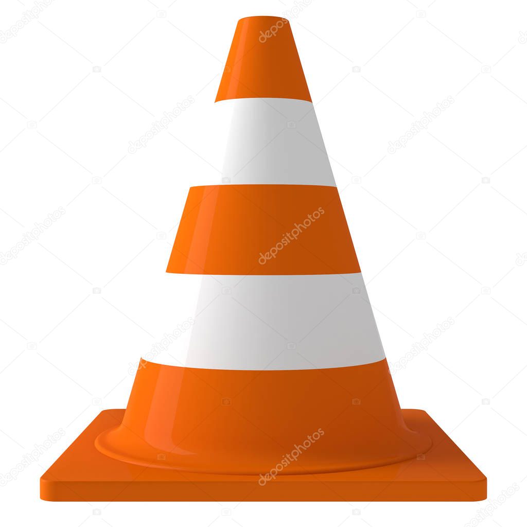 traffic cone 3d