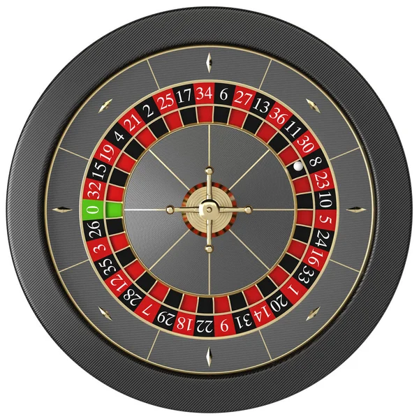 Современная рулетка казино — стоковое фото