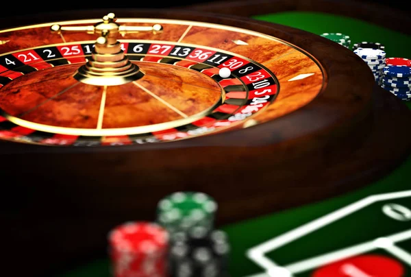 Klasyczne kasyno ruletka — Zdjęcie stockowe