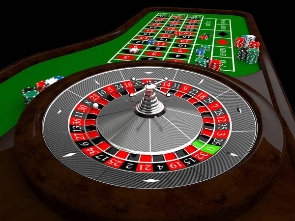 Classic casino roulette — Stock Photo, Image