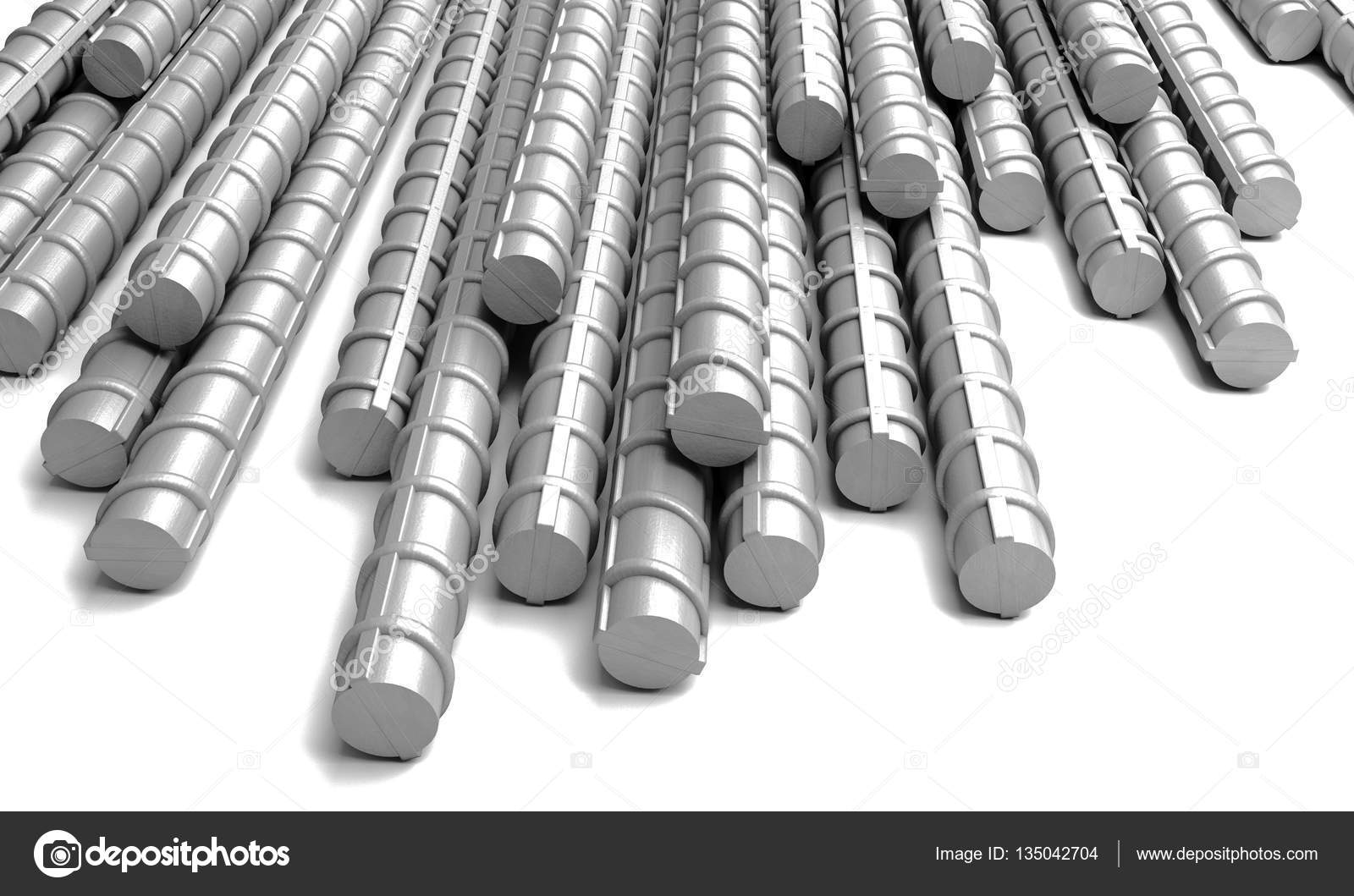 3d metal rebar — Stock Photo © jukai5 135042704