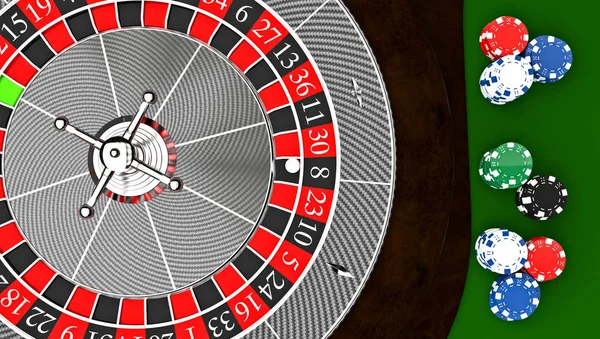 Klassisches Casino Roulette — Stockfoto