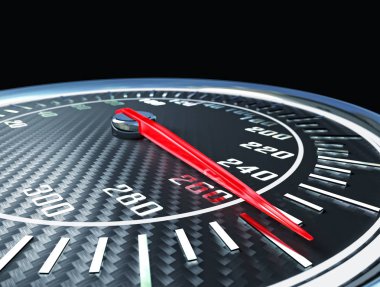 Karbon Fiber hız göstergesi