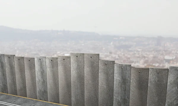 Sınır bariyer kavramı — Stok fotoğraf