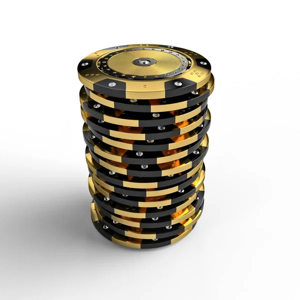 Vip poker chip — Stock Photo, Image