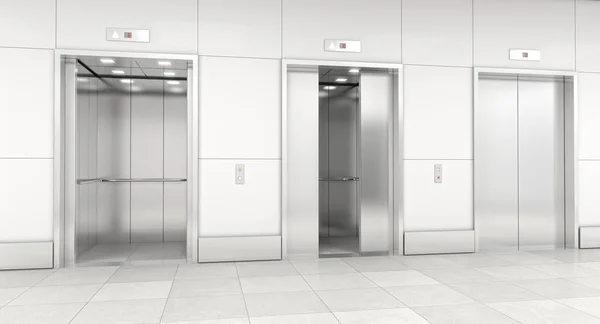 Modern elevator 3d — Stock Photo, Image