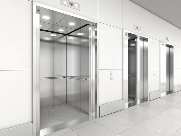 Modern elevator 3d — Stock Photo, Image