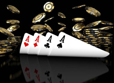 Poker kartı arka plan