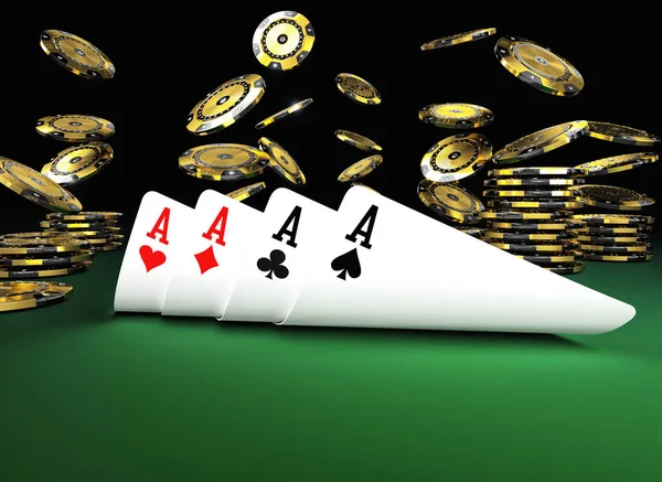 Poker kartı arka plan — Stok fotoğraf