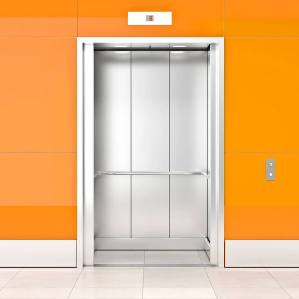 Moderne Lift 3d — Stockfoto