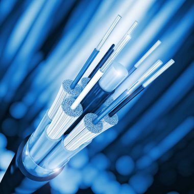 Fiber optik arka plan