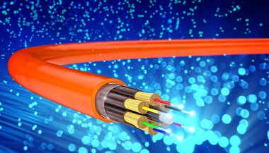 Fiber optik arka plan