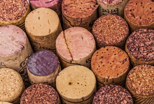 Wine cork pattern — Stock Photo, Image