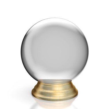 3d crystall ball